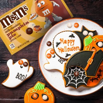 M&M'S Pumpkin Pie Milk Chocolate Candy - Share Size