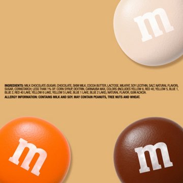 M&M'S Pumpkin Pie Milk Chocolate Candy - Share Size