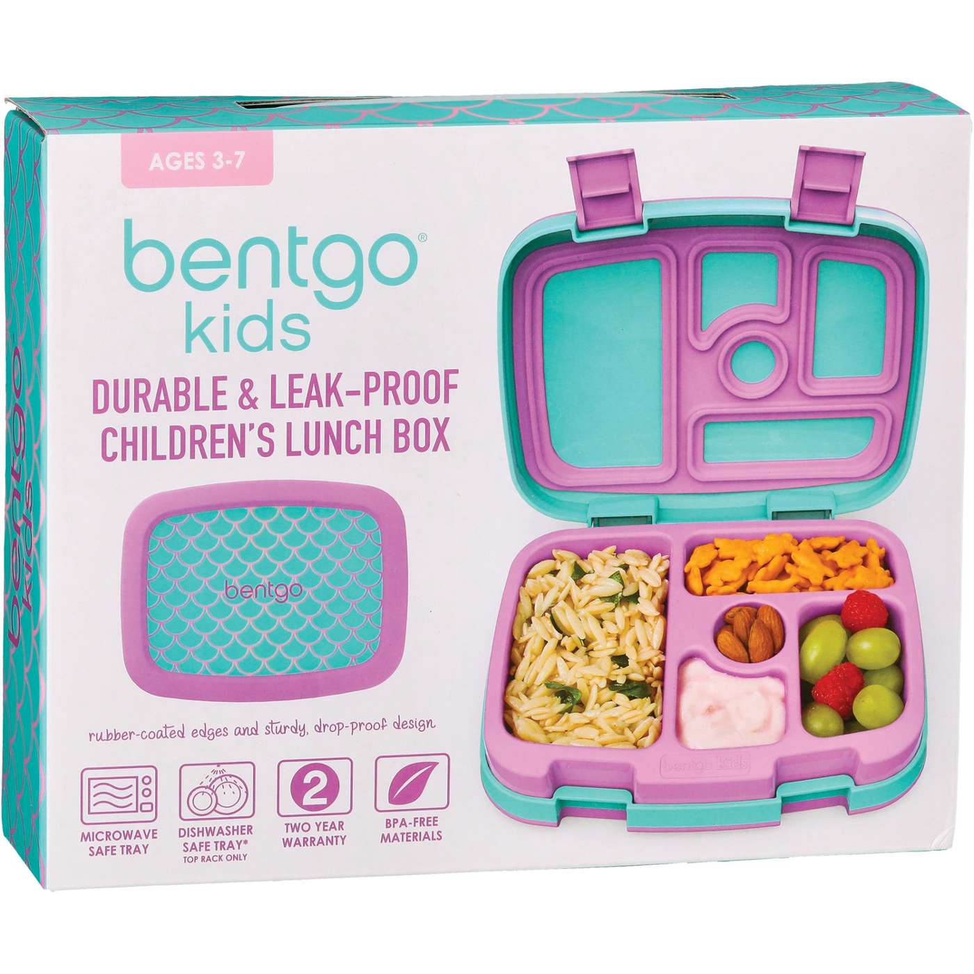 Bentgo Kids Lunch Box - Mermaid Scales - Shop Lunch Boxes at H-E-B