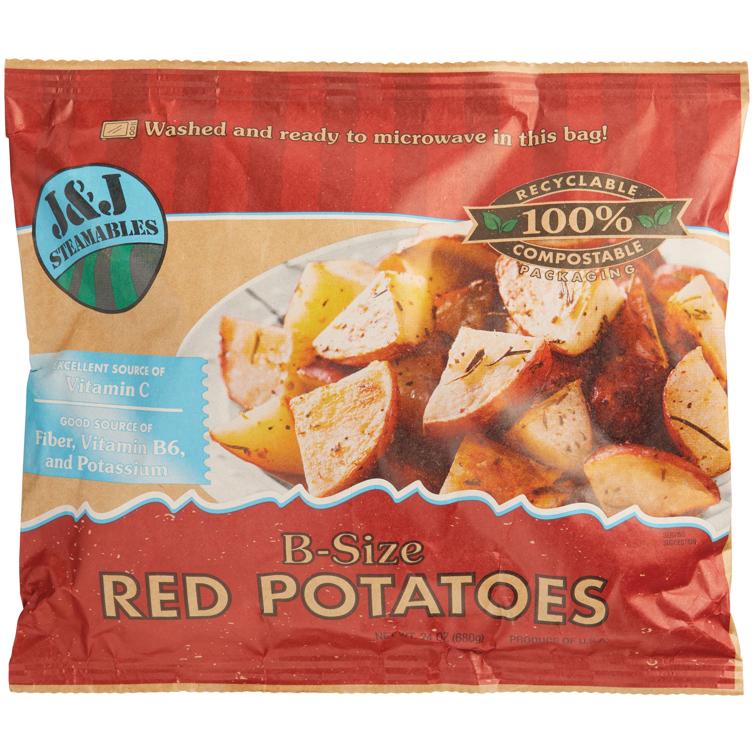 J&J Steamables Red Potatoes - Shop Potatoes & carrots at H-E-B