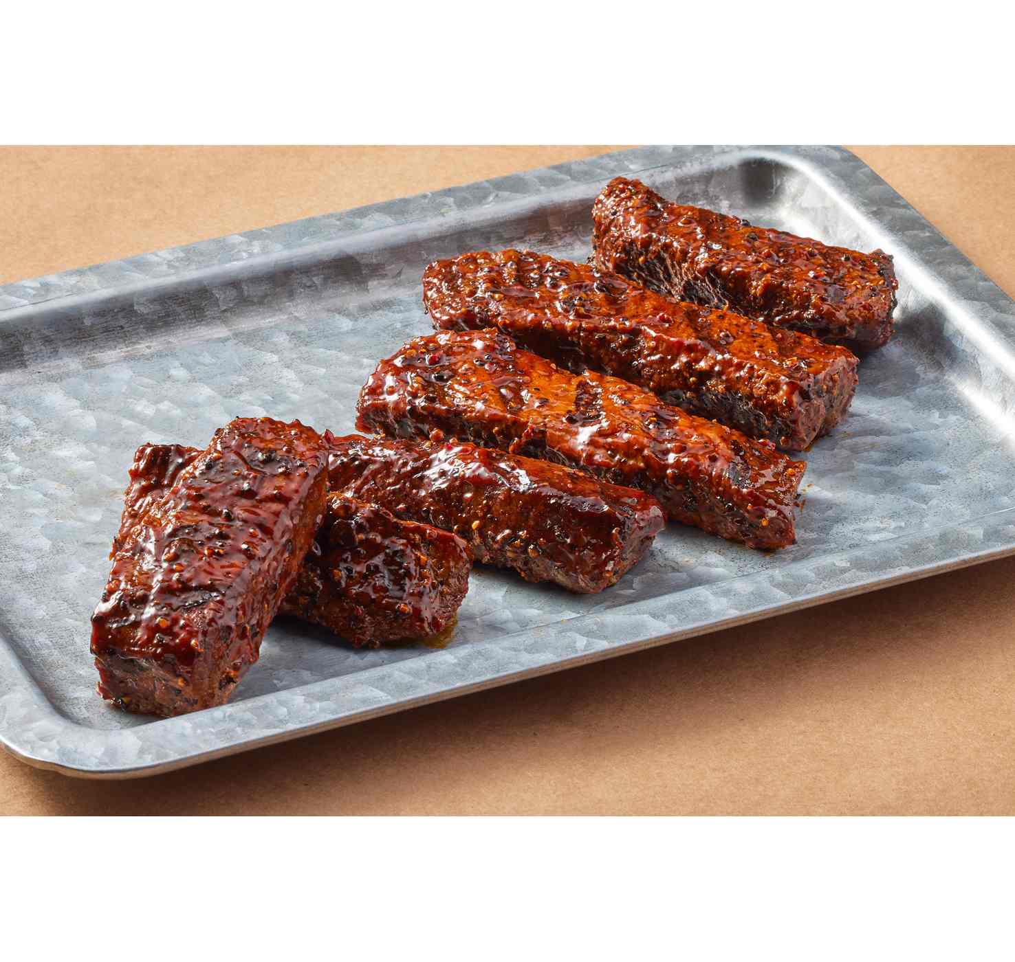 H-E-B Meat Market Marinated Boneless Texas-Style Beef Ribs – Smoky BBQ; image 3 of 3