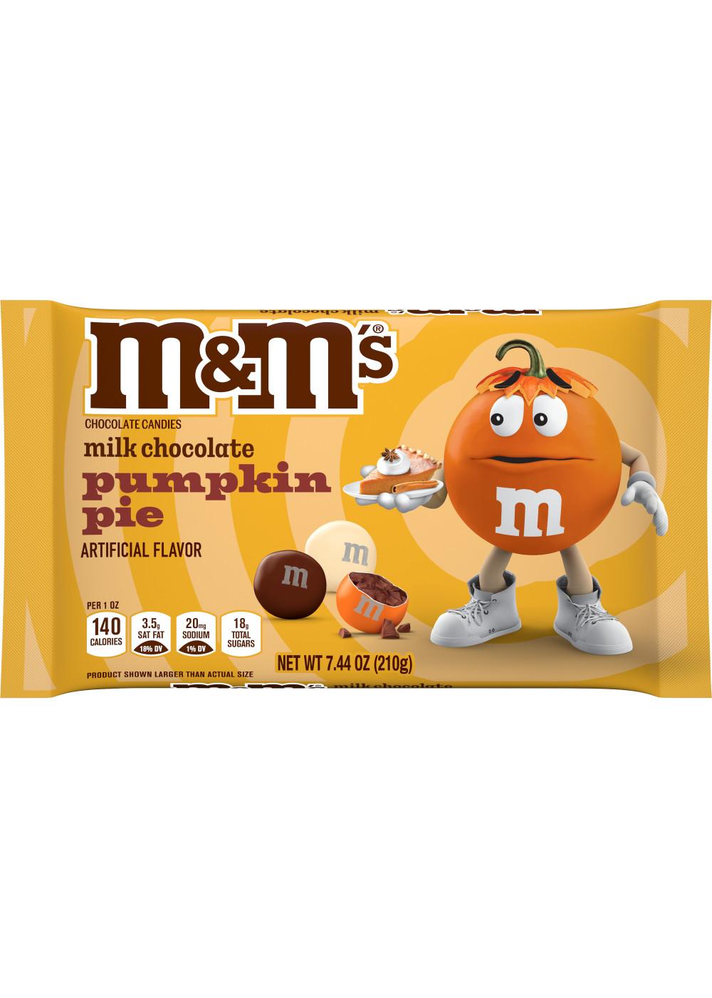 M&M'S Pumpkin Pie Milk Chocolate Candy; image 1 of 9