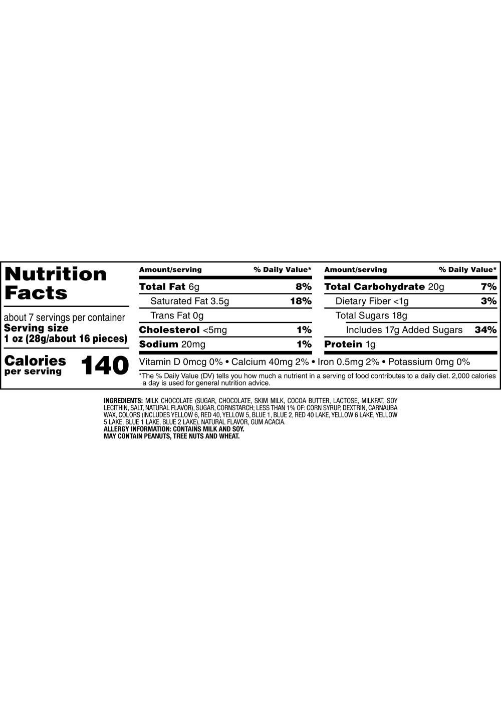 M&M'S Pumpkin Pie Milk Chocolate Candy; image 3 of 9