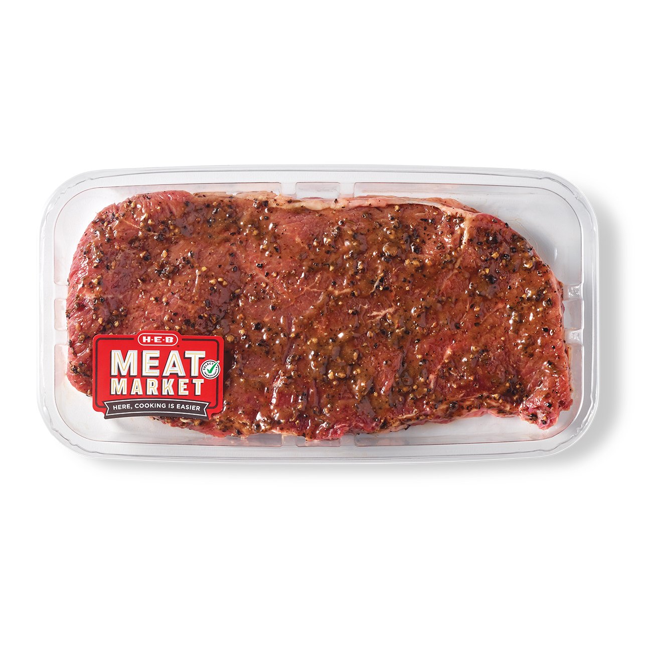 H-E-B Meat Market Marinated Boneless Beef Shoulder Steak - Garlic ...