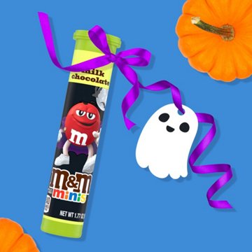 M&M'S Minis Milk Chocolate Halloween Candy Tube