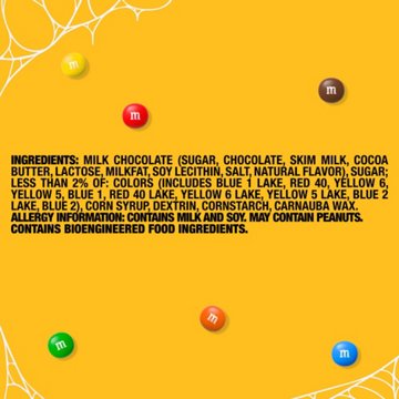 M&M'S Minis Milk Chocolate Halloween Candy Tube
