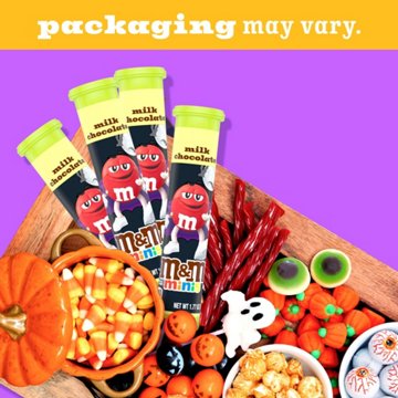M&M'S Minis Milk Chocolate Halloween Candy Tube