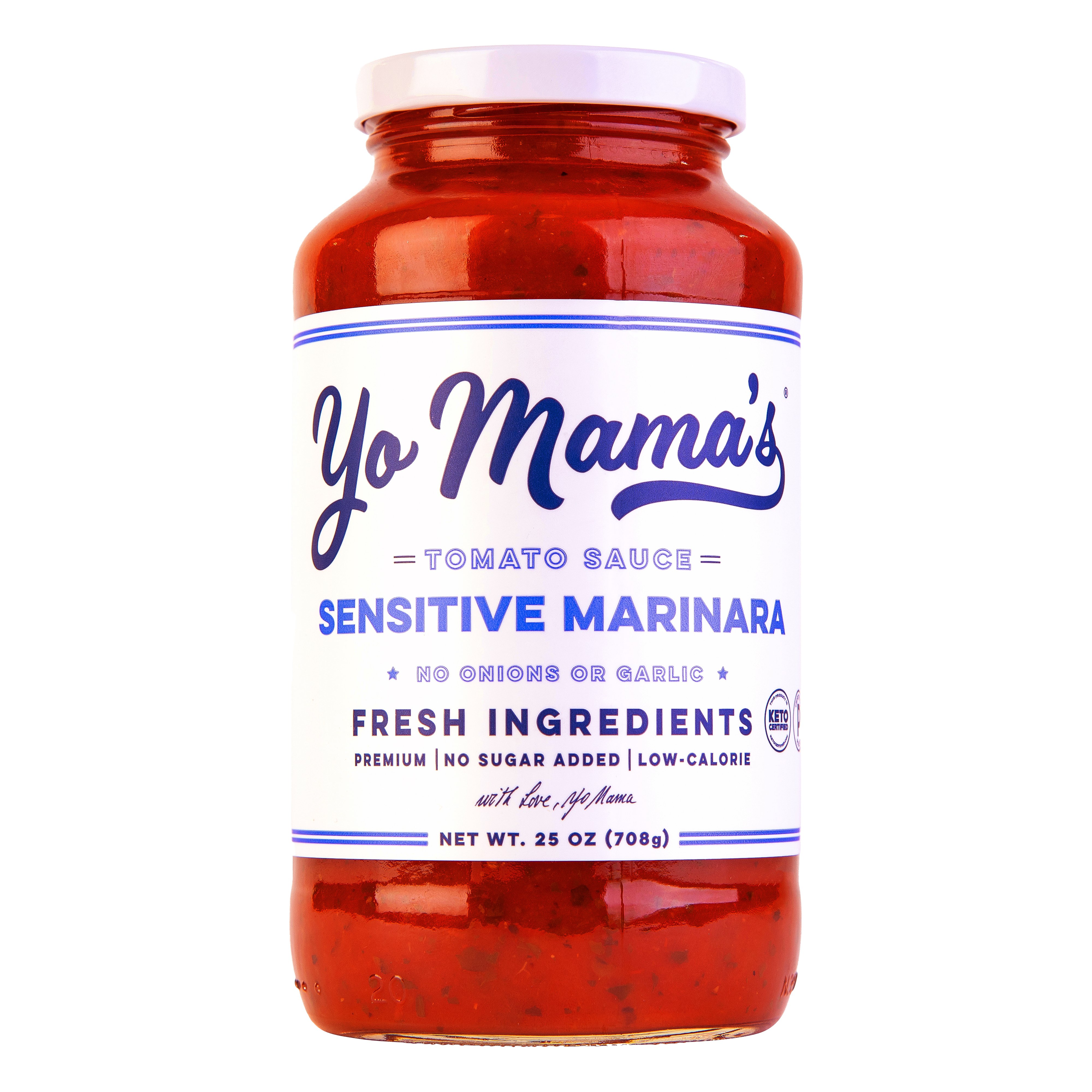 Yo Mama's Sensitive Marinara Tomato Sauce - Shop Pasta sauces at H-E-B