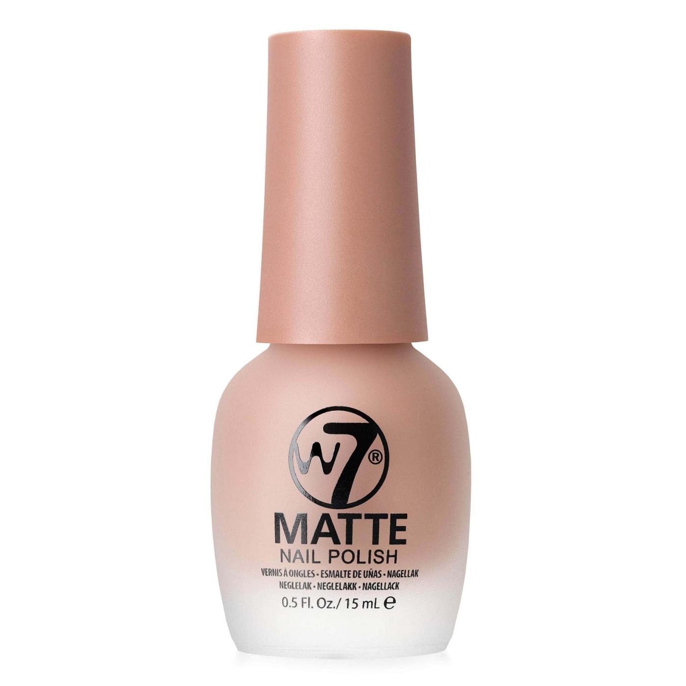 W7 Matte Nail Polish - Fresco; image 1 of 2