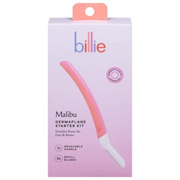Billie Dermaplane Starter Kit + 3 Blade Refills - Malibu