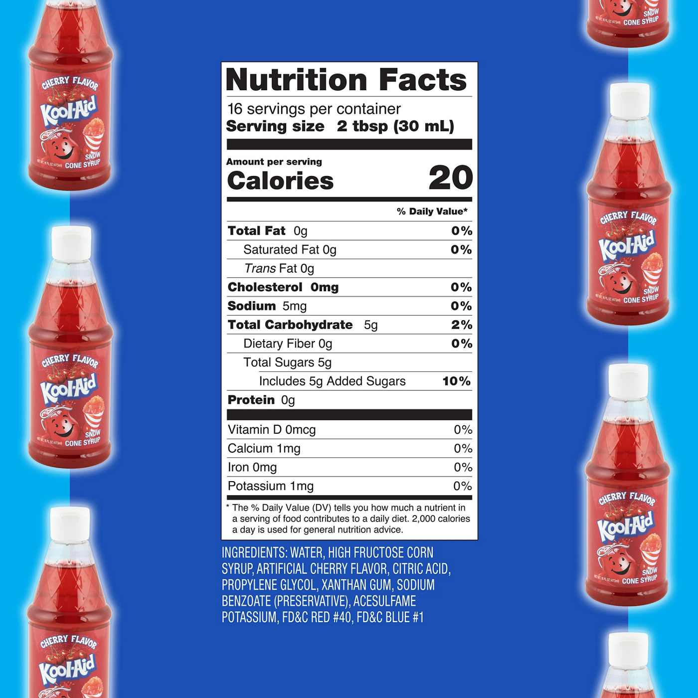 Kool-Aid Snow Cone Syrup - Cherry; image 6 of 8