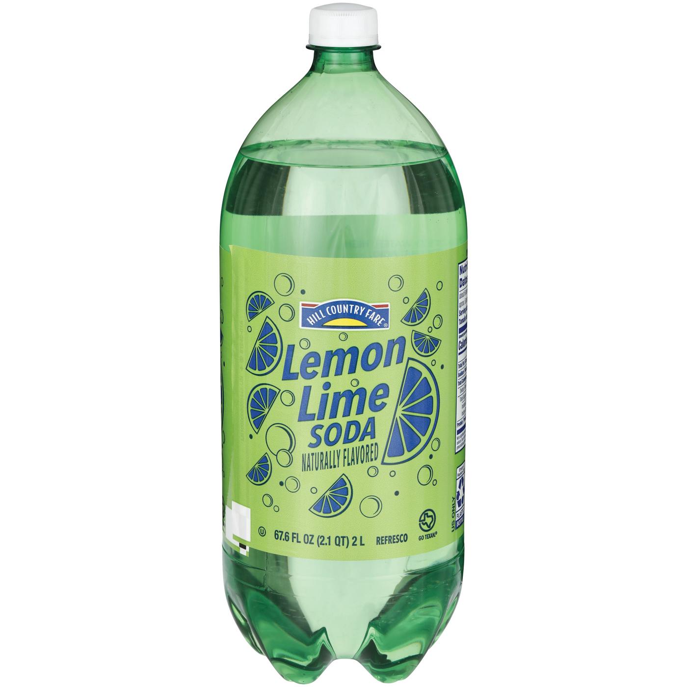 HCF Hill Country Fair Lemon Lime Soda; image 2 of 2