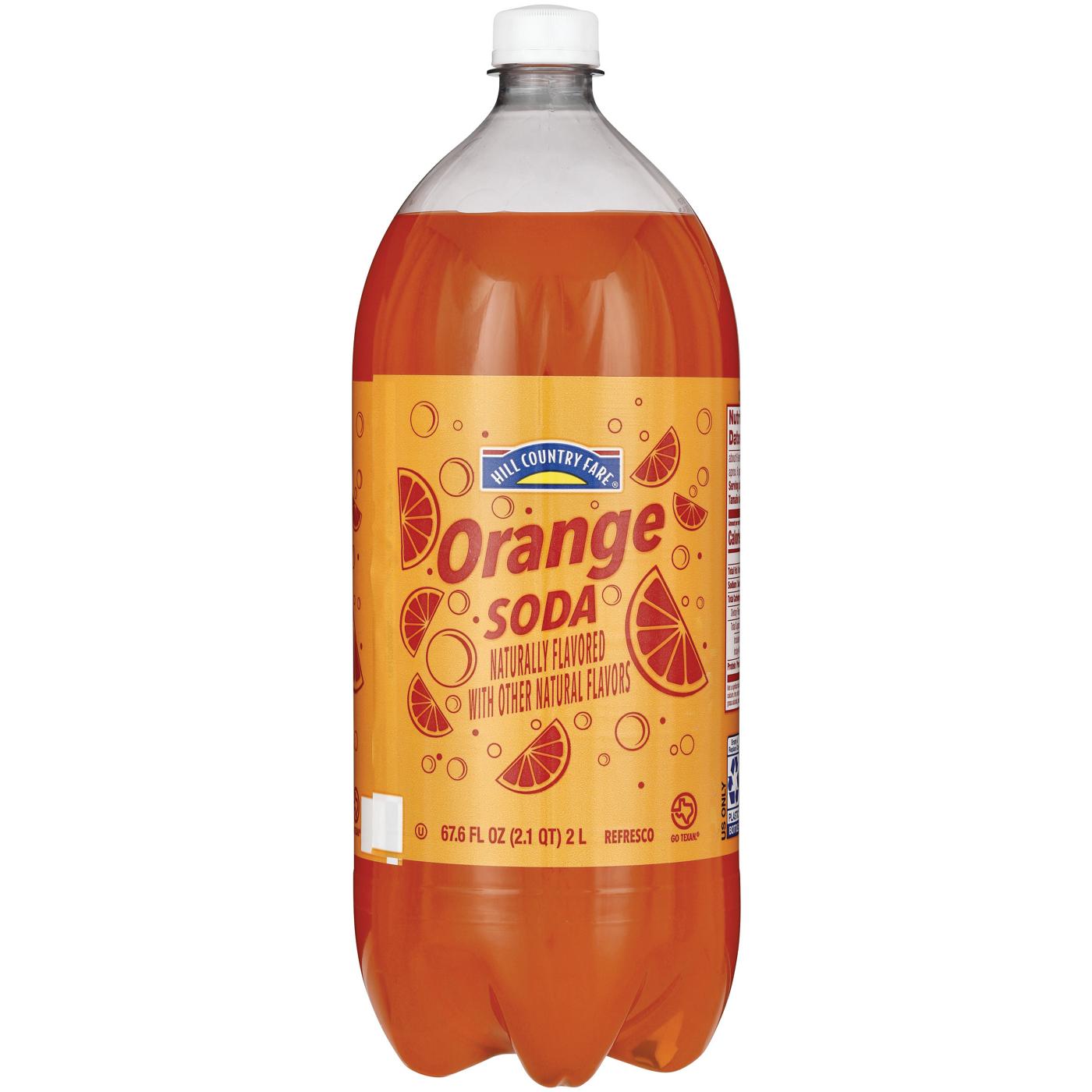 HCF Hill Country Fair Orange Soda; image 1 of 2