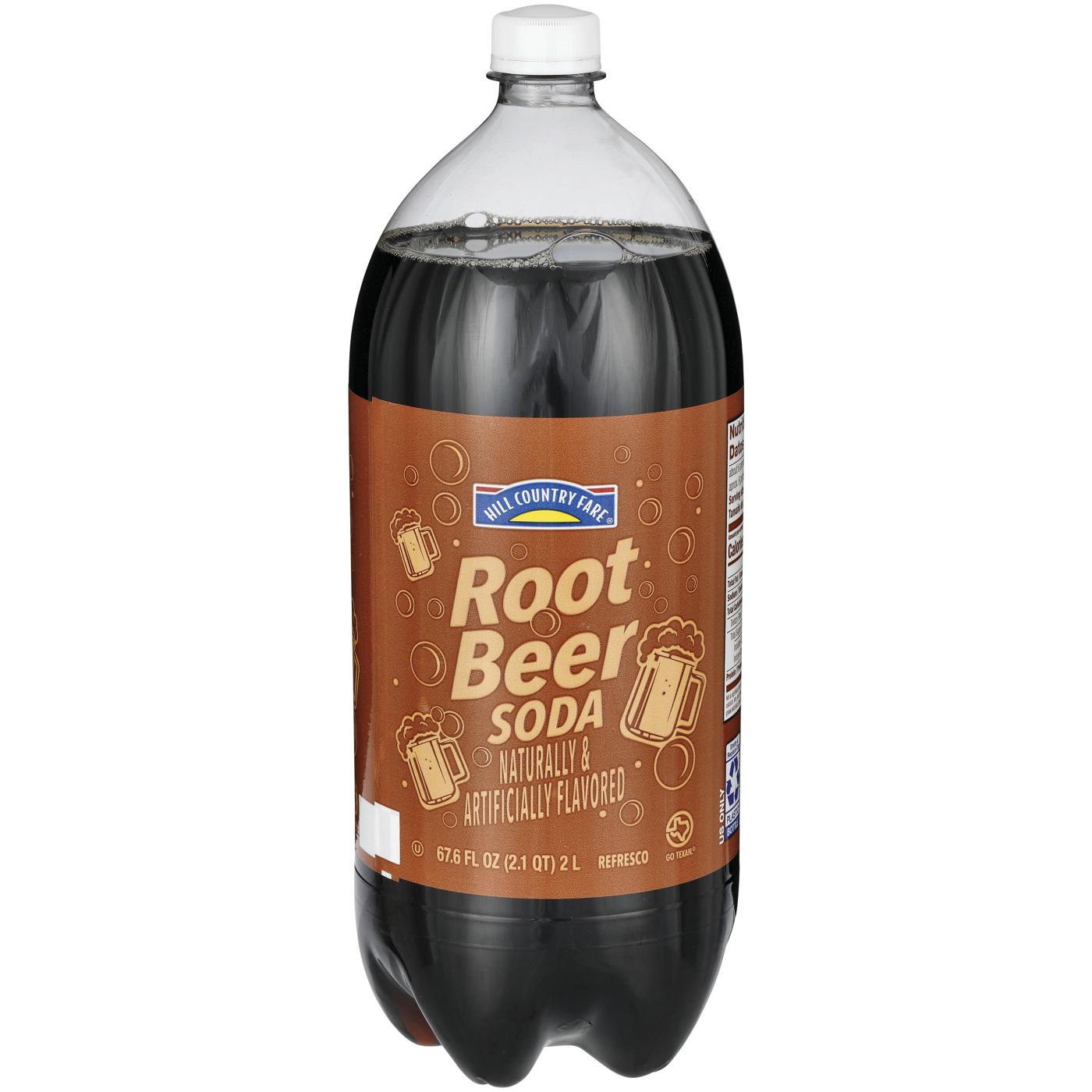 HCF Hill Country Fair Root Beer Soda; image 2 of 2