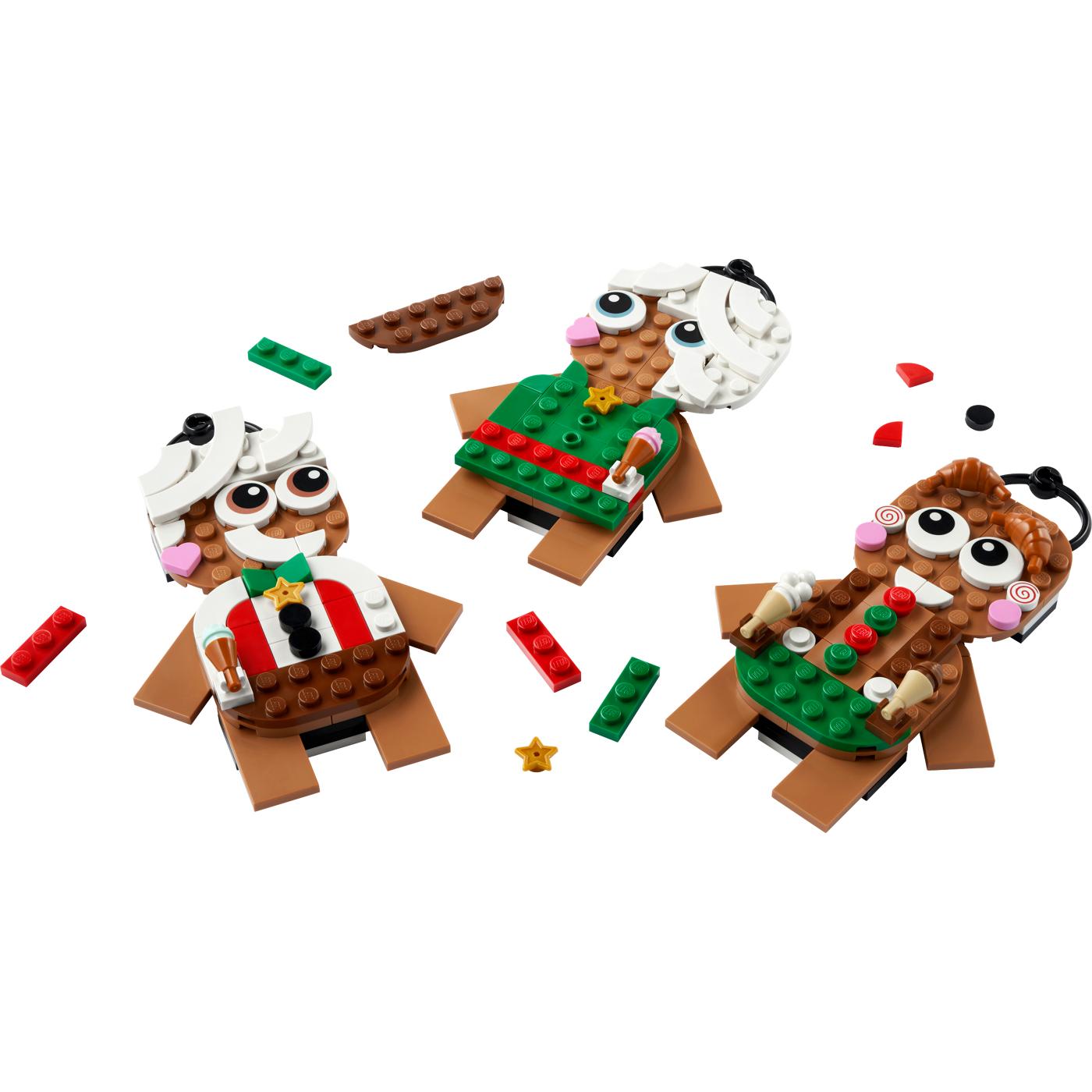 LEGO Gingerbread Ornaments Set; image 1 of 2