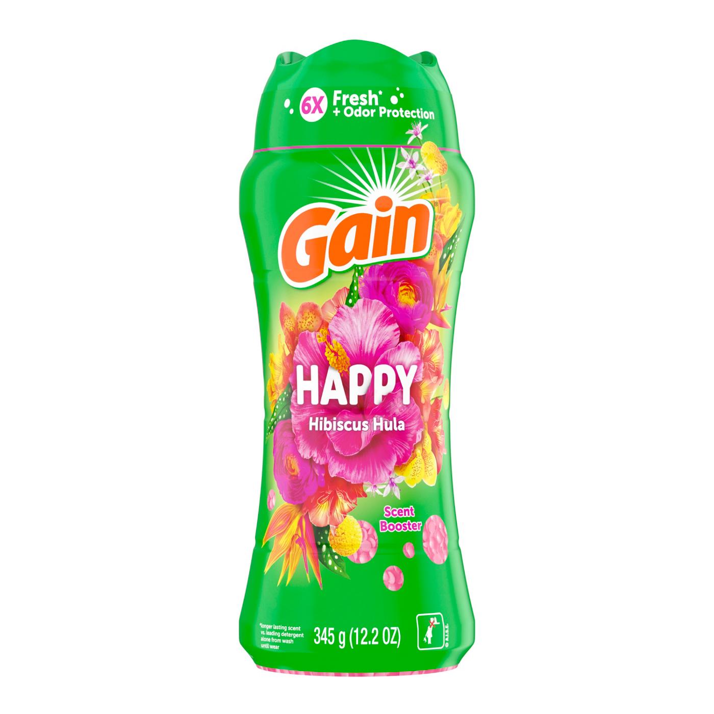 Gain Happy In-Wash Scent Booster Beads - Hibiscus Hula; image 1 of 9