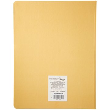 C.R. Gibson 3-in-1 Interior Journal - Gold, 9.94" x 9.56"