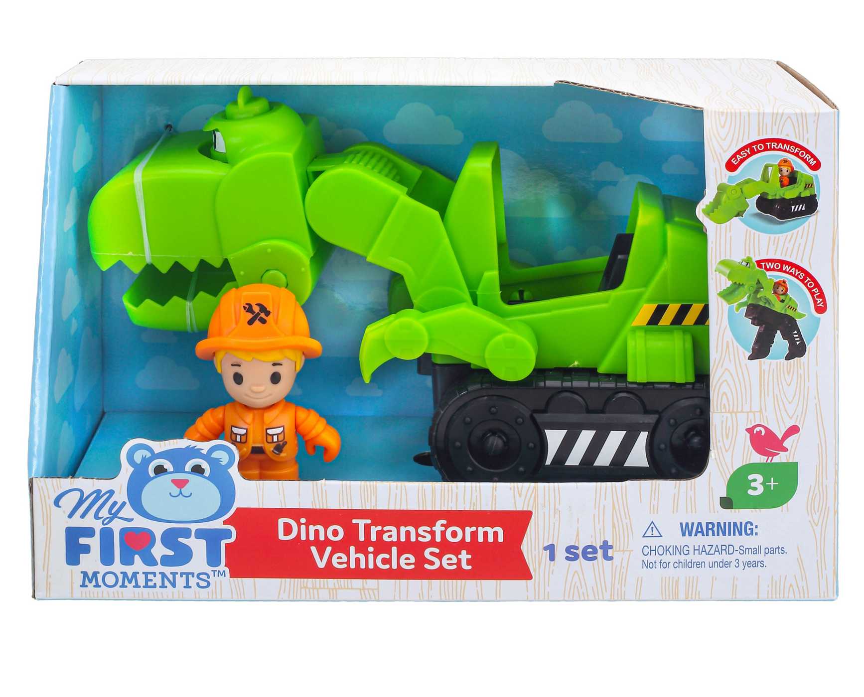 My First Moments Dino Transform Loader Playset; image 1 of 3