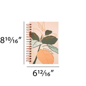 C.R. Gibson Grow As You Go Twin Wire Journal, 8.63" x 6.75"