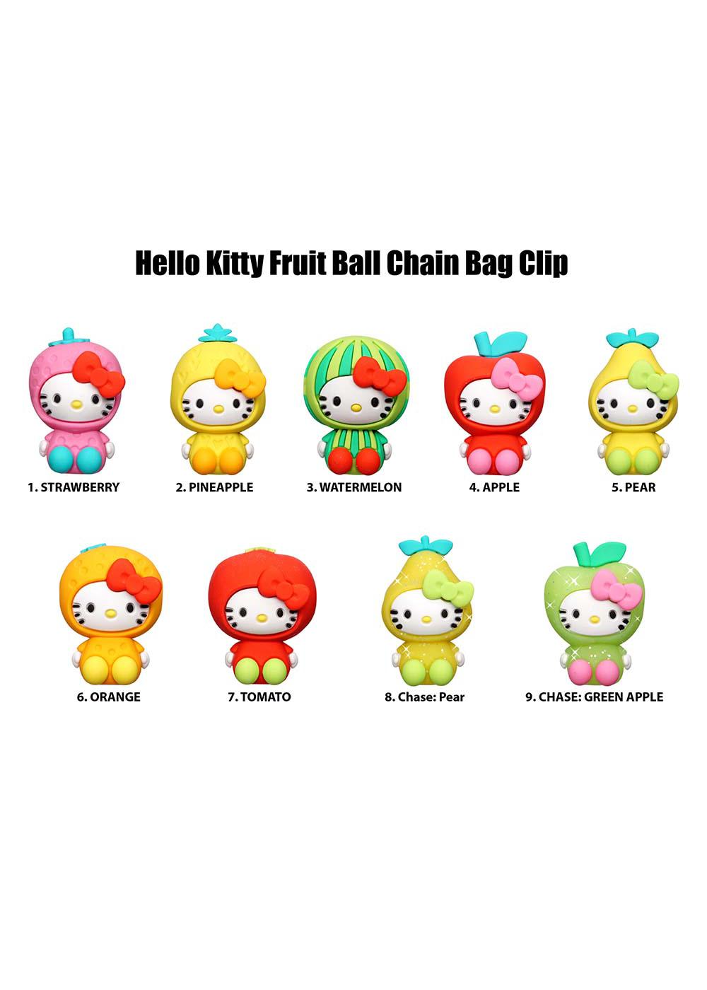 Hello Kitty Mystery Fruit Keychain; image 2 of 2