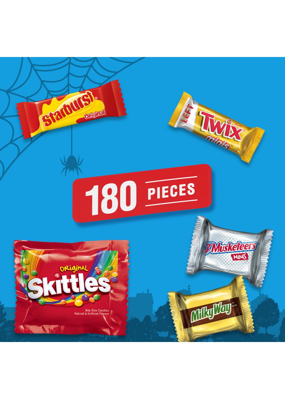 Skittles, Twix, Milky Way, Starburst, & 3 Musketeers Assorted Halloween Candy; image 2 of 7