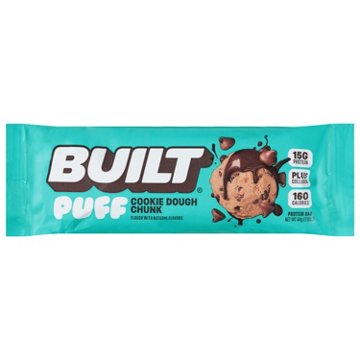 BUILT Puff 15g Protein Bar - Cookie Dough Chunk