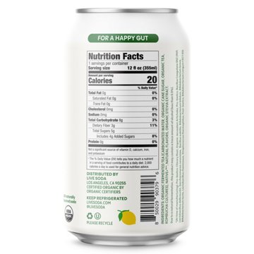 LIVE Soda Organic Probiotic Citrus Rush