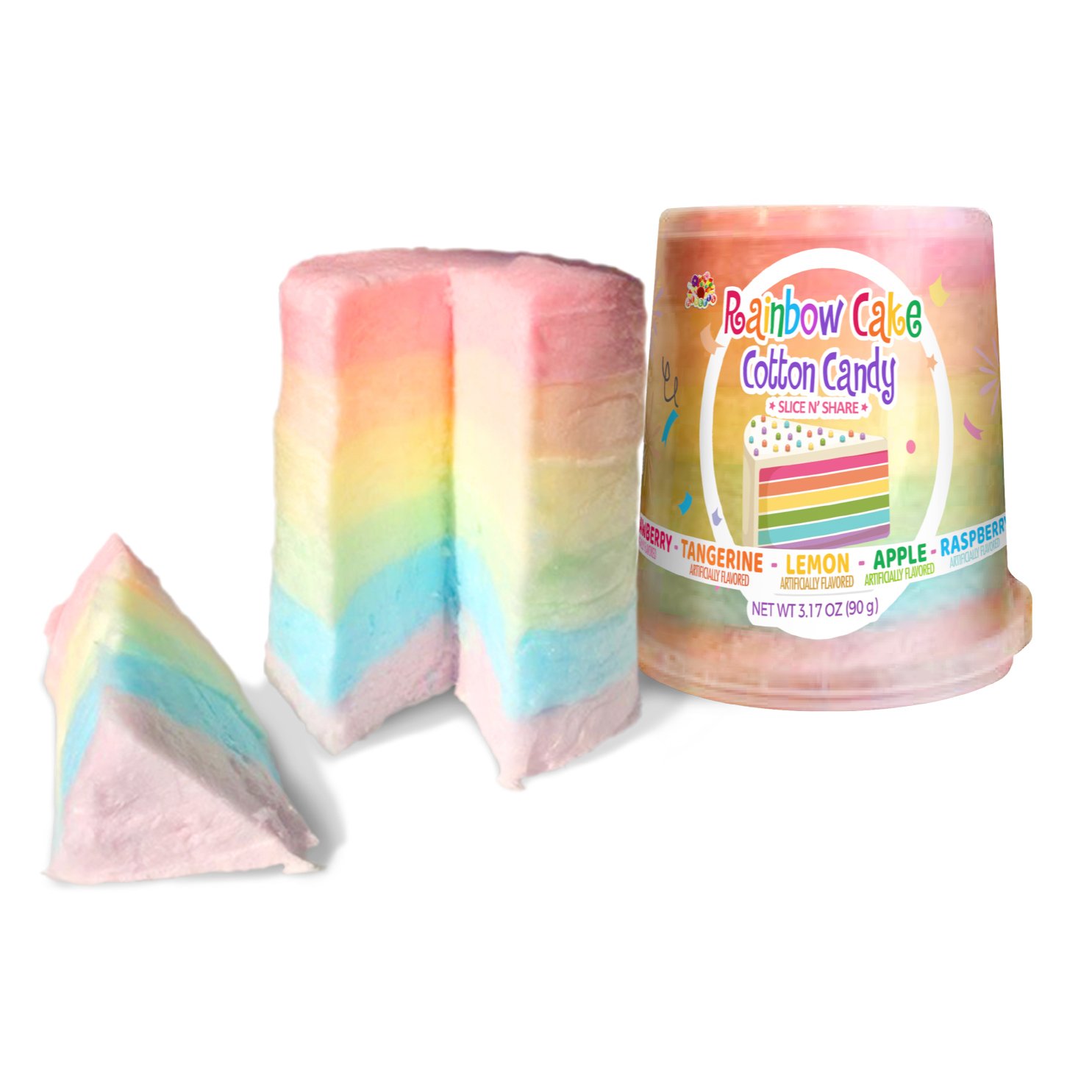 Albert's Rainbow Cake Cotton Candy Shop Candy at HEB