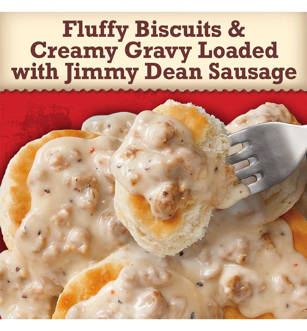 Jimmy Dean Fully Cooked Mini Biscuits & Sausage Gravy, 4 ct; image 5 of 5