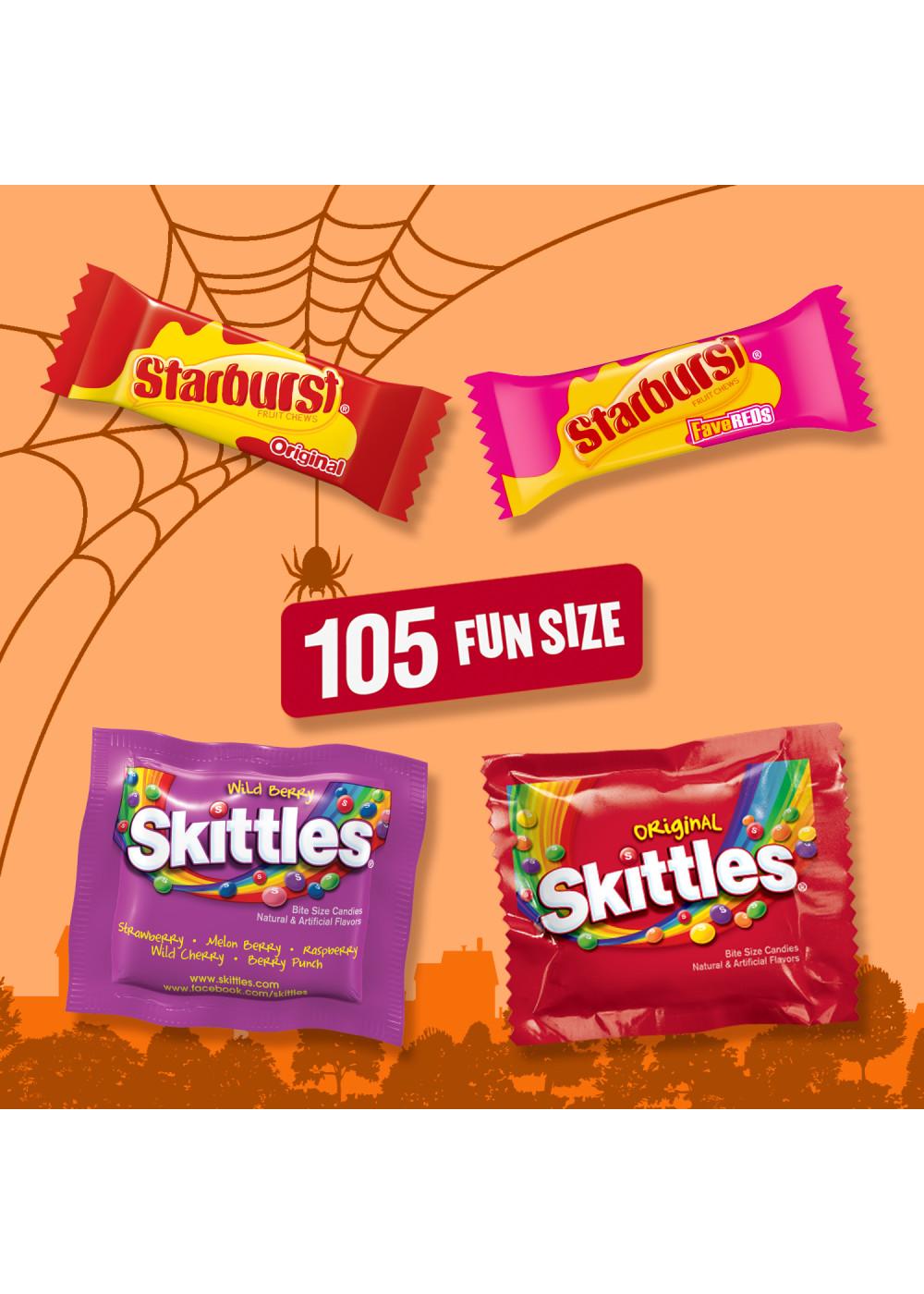 Skittles & Starburst Assorted Fun Size Halloween Candy; image 2 of 7