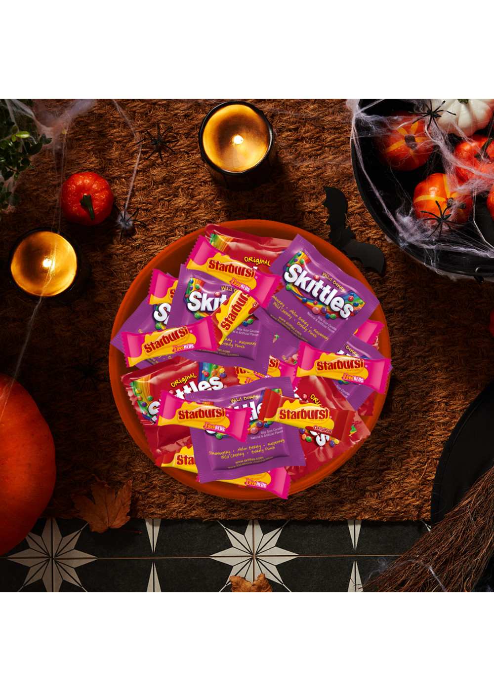 Skittles & Starburst Assorted Fun Size Halloween Candy; image 3 of 7