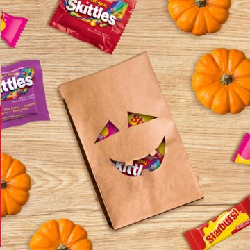 Skittles & Starburst Assorted Fun Size Chewy Halloween Candy