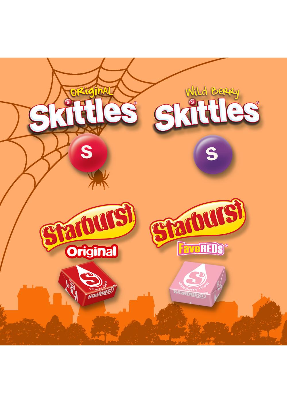 Skittles & Starburst Assorted Fun Size Halloween Candy; image 6 of 7