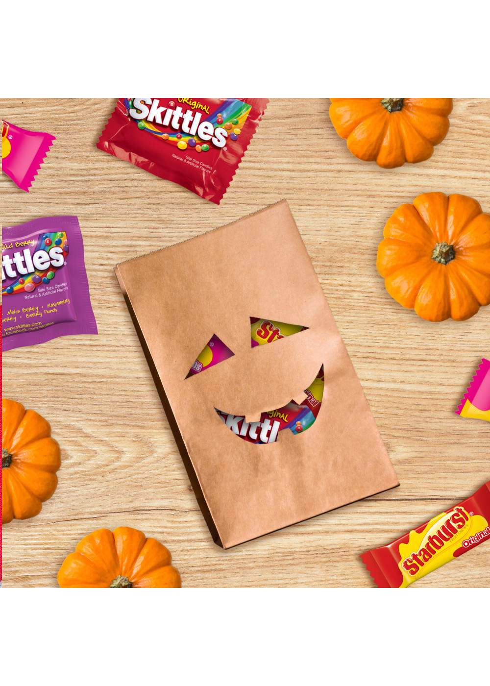 Skittles & Starburst Assorted Fun Size Halloween Candy; image 7 of 7