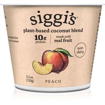 Siggi's Plant-Based Coconut Blend Peach Yogurt