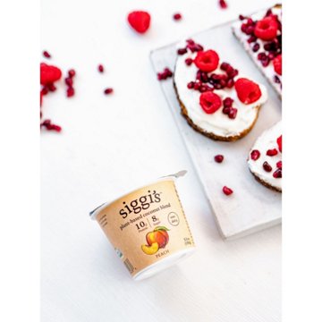 Siggi's Plant-Based Coconut Blend Peach Yogurt