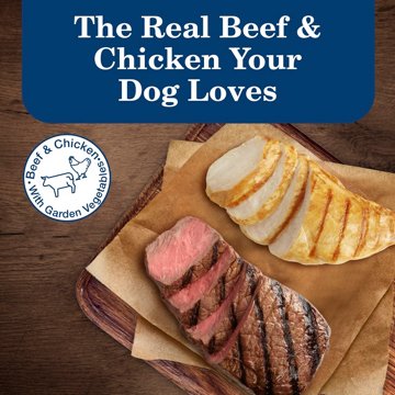 Blue Buffalo Homestyle Recipe Chicken & Beef Pate Wet Dog Food Variety Pack