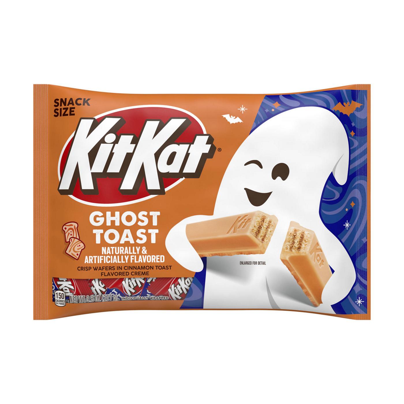 Kit Kat Ghost Toast Snack Size Halloween Candy; image 1 of 6