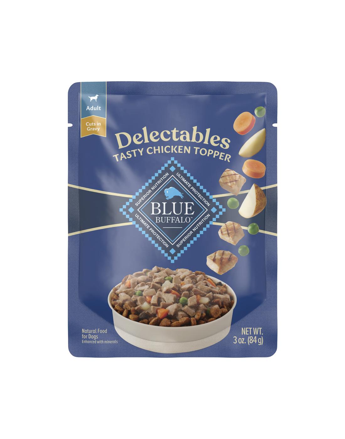Blue Buffalo Delectables Chicken Dog Food Topper; image 1 of 2