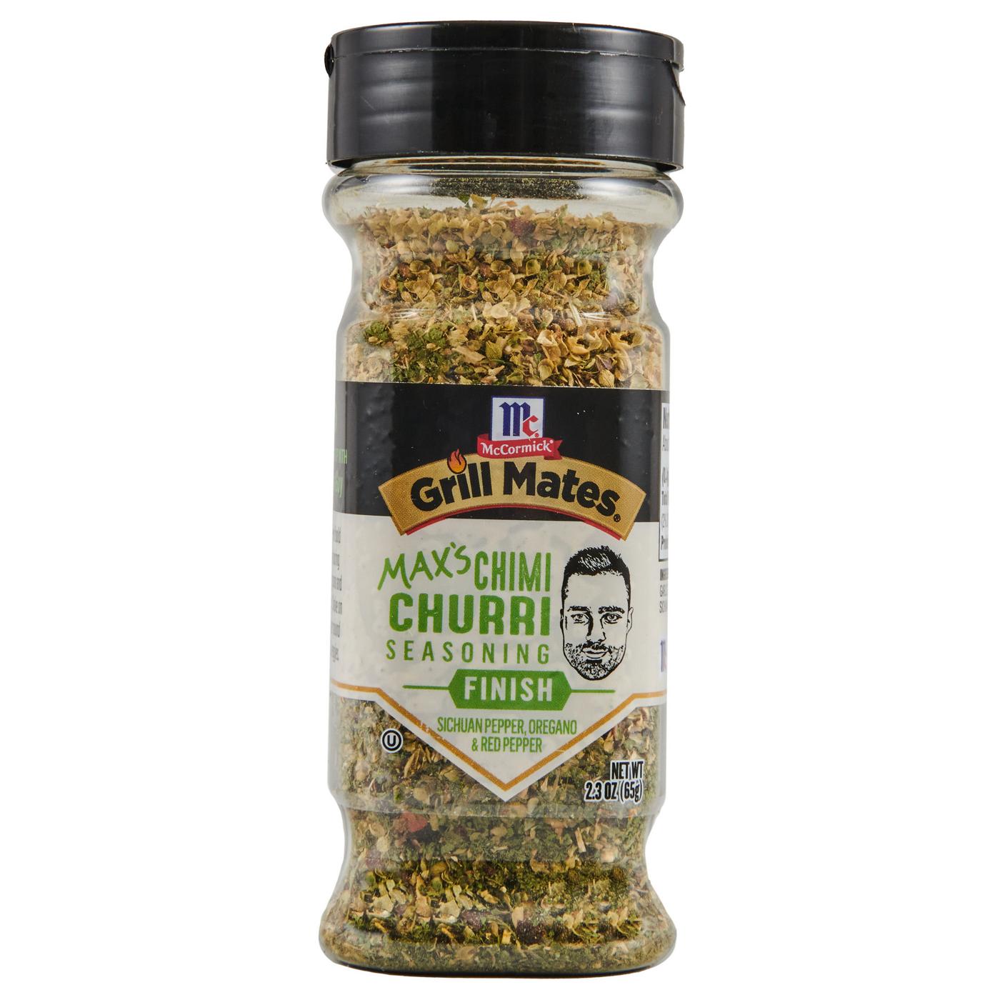 McCormick Grill Mates Max's Chimi Churri Seasoning Finish; image 1 of 4