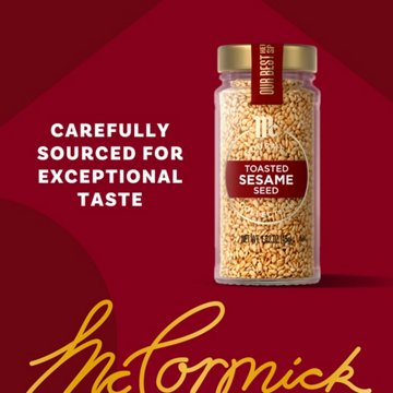 McCormick Gourmet Toasted Sesame Seed, 1.62 oz
