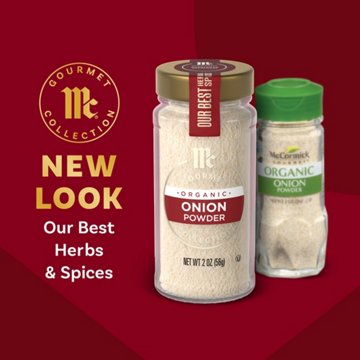 McCormick Gourmet Organic Onion Powder, 2 oz