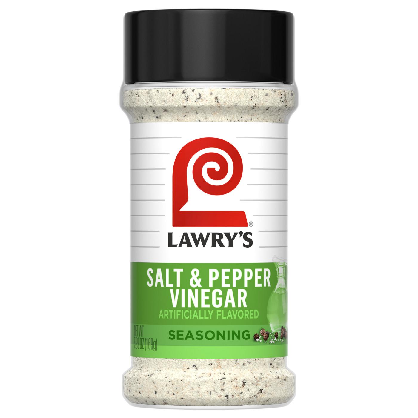 Lawry's Salt & Pepper Vinegar Artificially Flavored Seasoning; image 1 of 9