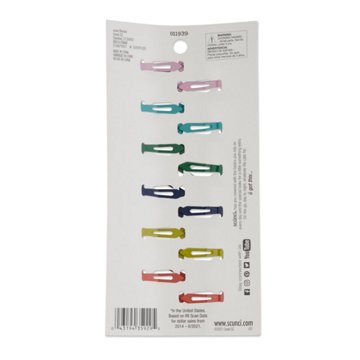 Scunci Heart Snap Clips