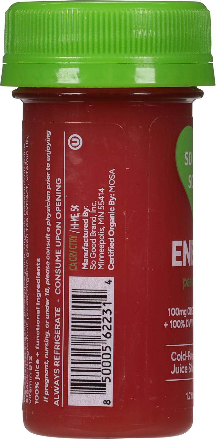 So Good So You Passionfruit Energy Juice Shot; image 3 of 4