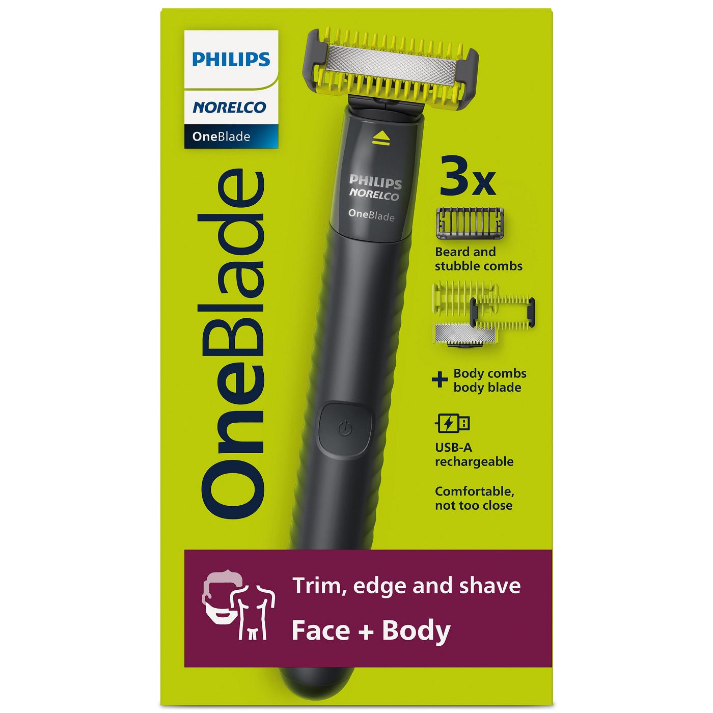 Norelco OneBlade Face + Body; image 1 of 6