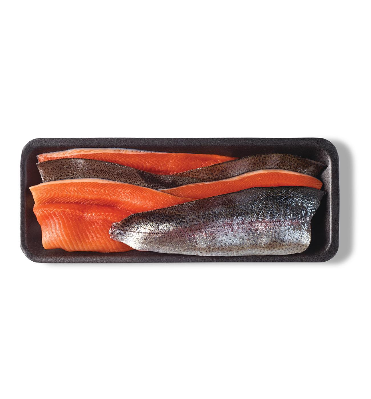 H-E-B Fish Market Fresh Red Rainbow Trout Fillets - Texas-Size Pack; image 2 of 2