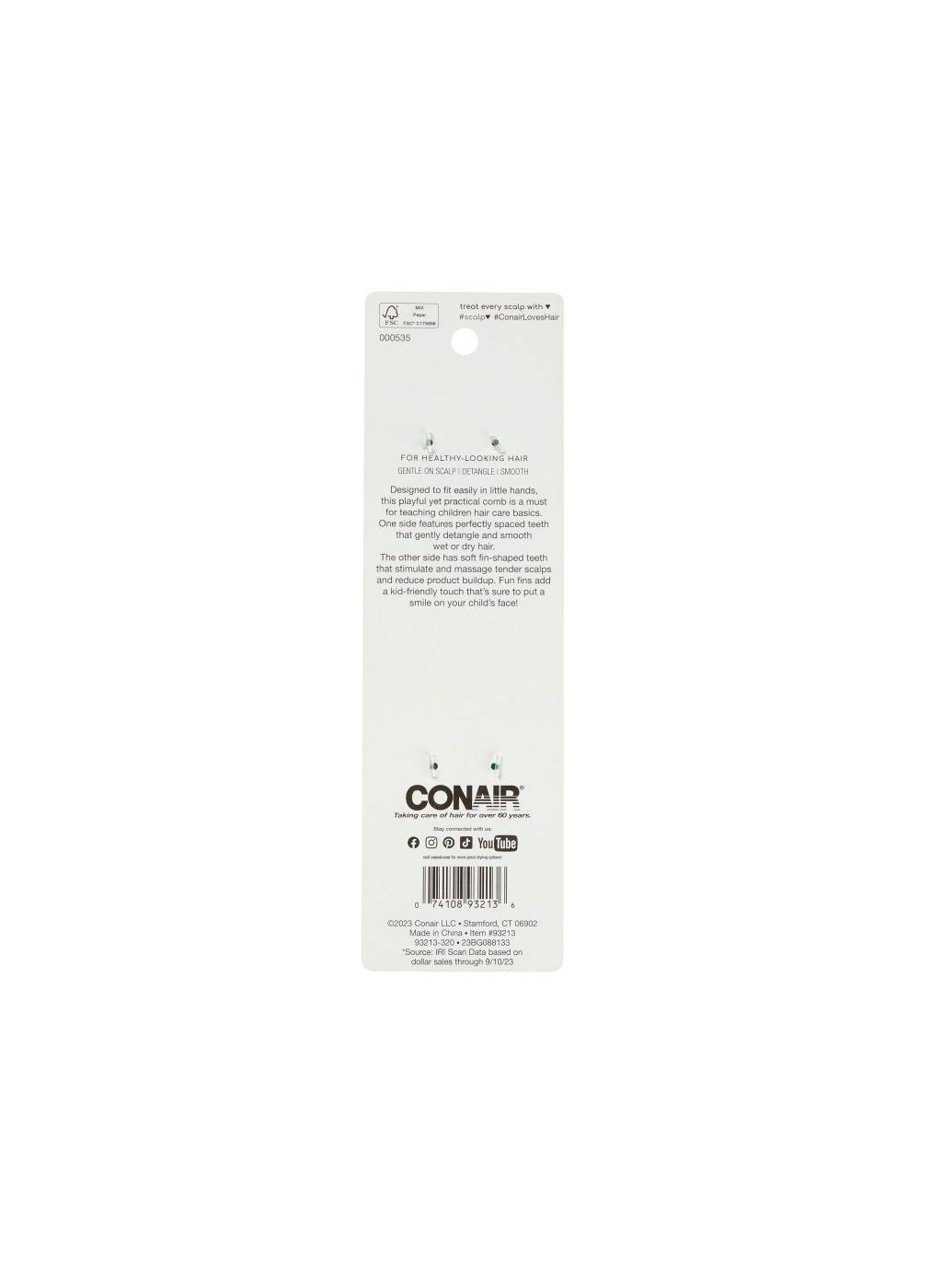 Conair Kids Scalp Care Hair Comb - Green; image 3 of 3