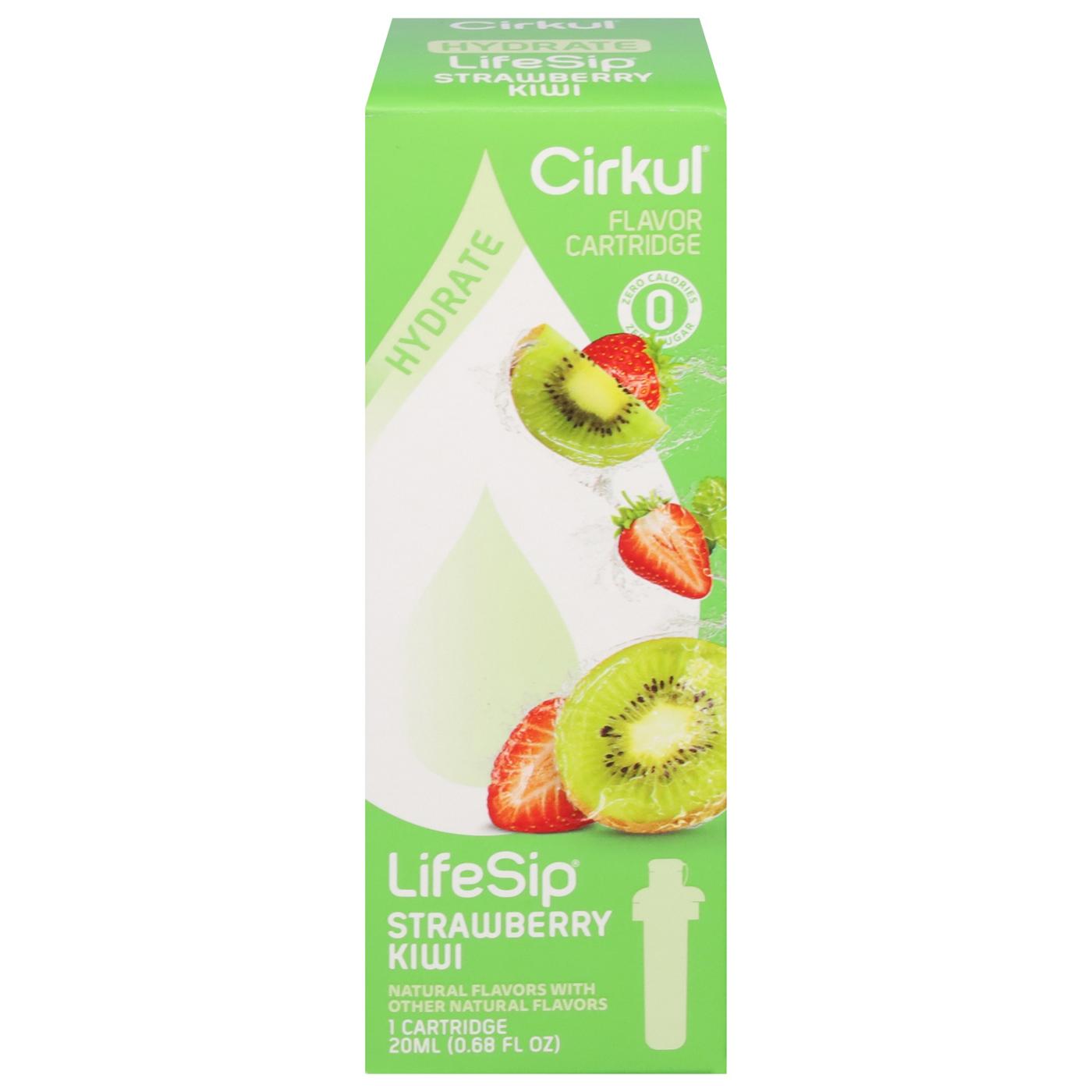 Cirkul LifeSip Flavor Cartridge - Strawberry Kiwi; image 1 of 2