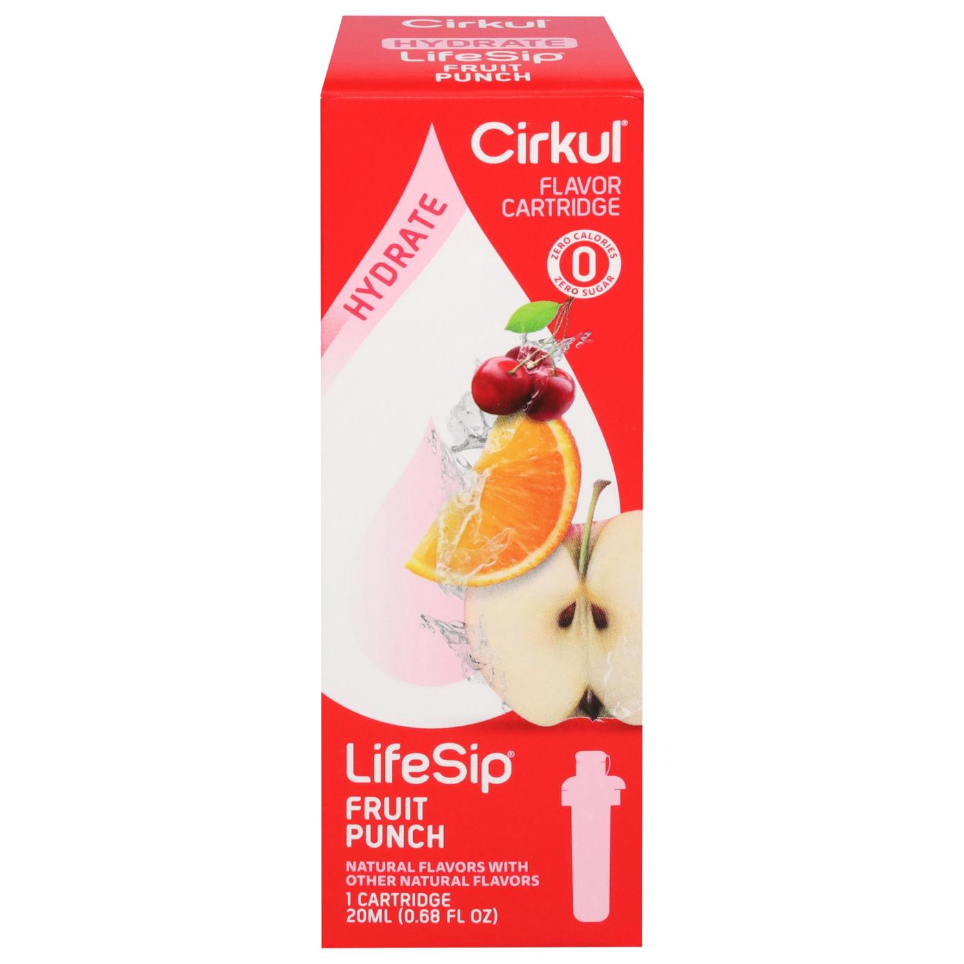 Cirkul LifeSip Flavor Cartridge - Fruit Punch; image 1 of 2